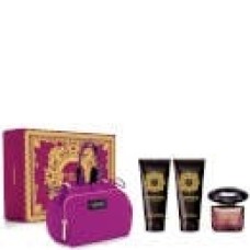 Versace Crystal Noir Eau de Toilette Spray 90ml Gift Set