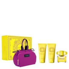 Versace Yellow Diamond Eau de Toilette Spray 90ml Gift Set