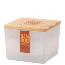 BAMBOO Centrepiece Candle Orange Zest & Clove Oil 320g