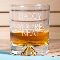 Personalised Whisky Glass - You're Neat
