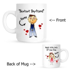 Personalised Boyfriend / Husband Personalised Tea Mug