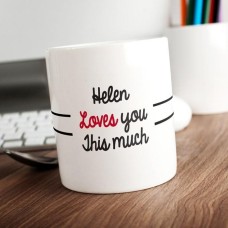 Personalised Big Hug Tea Mug