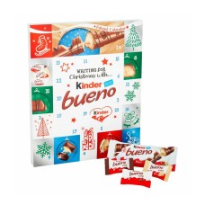 The Kinder Bueno Chocolate Milk And Hazelnut Advent Calendar, 167g