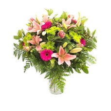 Heavenly Pink Vase Arrangement (Small)