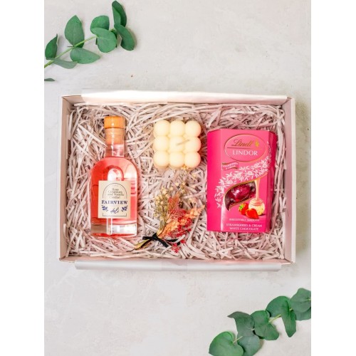 Pink Sips & Sweet Sparks - Romantic Gift Box for Her