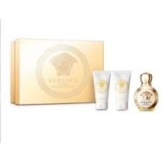 Versace Eros 3pc Gift Set For Women