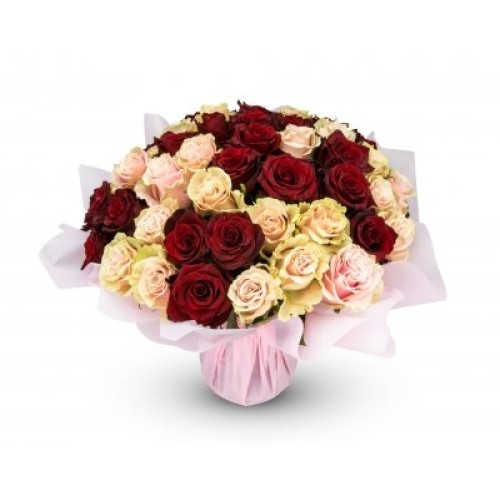 bouquet of Lucia roses (Small 11 Stems)