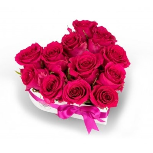 Box of flowers Pink Love (Medium)