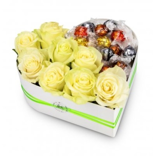 Box of flowers Apate - mix chocolate (Medium)