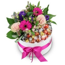 Flower box Suzette (Small - milk chocolate)