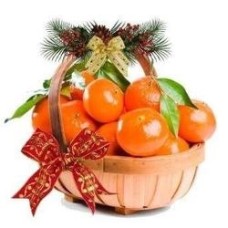 Crisp Of Tangerine Gift Basket