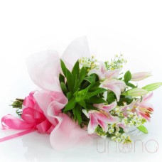 A bouquet of Tender Lilies