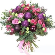 Enchanting New Year Violet Bouquet (regular)