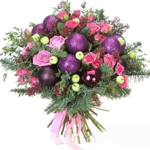 Enchanting New Year Violet Bouquet (regular)