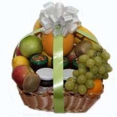 Fruit and Jam Gift Basket (premium)
