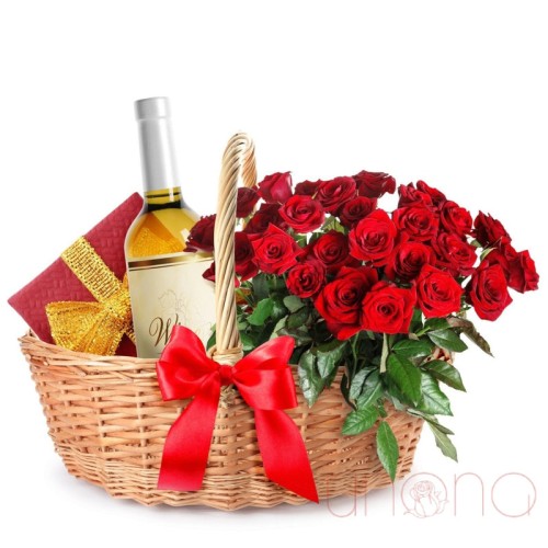 Happy Celebration Gift Basket