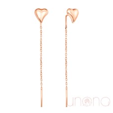 Lady's Love Golden Earrings