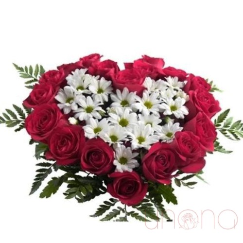 My heart is Yours Roses Arrangement