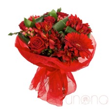 Radiantly Rouge Bouquet