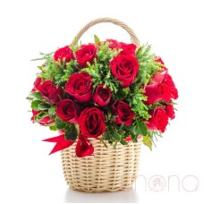 Romantic Flower Basket