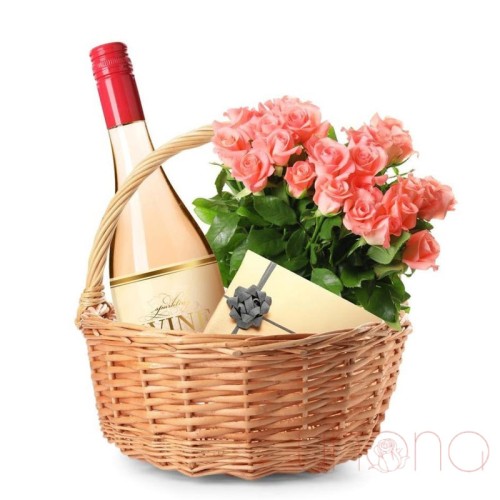 Romantic Trio Gift Basket