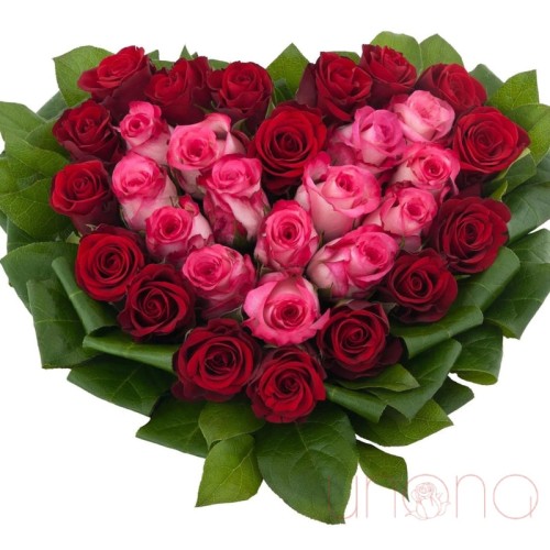Sensational Heart Arrangement
