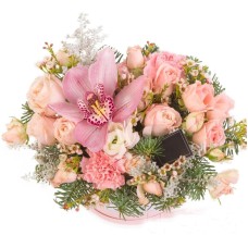 Snowy Chiffon Bouquet (regular)