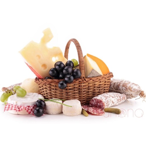 Supreme Salami and Cheese Basket