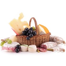 Supreme Salami and Cheese Basket (regular)