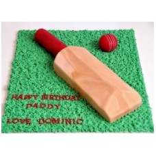 Cricket Lover Cake (2.5 Kg Fondant Cake)