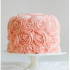 Pink Roses Ombre Cake (Pink Roses Ombre Cake 1 Kg)