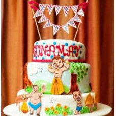 Kids Tier Cake (Kids 2 Tier Cake- 3 Kg)