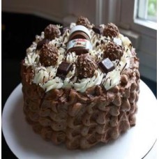 Nutella Choco Cake (1 Kg Cake)