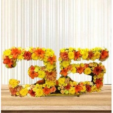 Number Flower Arrangement (Number Flower Arrangement- Double Number)