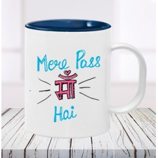 Blue Maa Dialogue Photo Mug