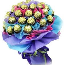 Valentine Ferrero Rocher Bouquet (16 Chocolates)