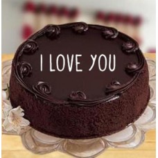 Valentine Chocolate Truffle Cake (1 Kg Chocolate Truffle Cake)