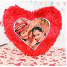 Personalised Heart Shaped Cushion