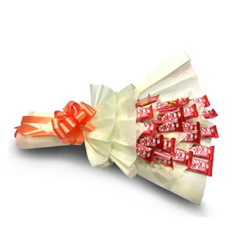 Valentine Kit Kat Bouquet (16 Kitkat Bouquet)