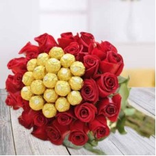 Floral chocolate bouquet
