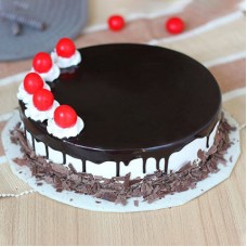 Cherry Bomb Black Forest Cake (1/2 Kg Cake)