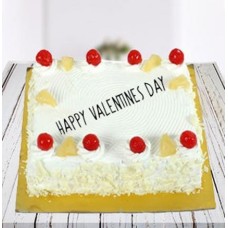 Valentine Square Pineapple Cake (1 Kg Pineapple Cake)