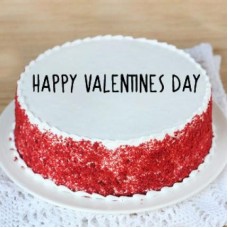 Valentine Delicious Red Velvet Cake (1 Kg)