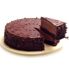 Valentine Belgian Chocolate Cake