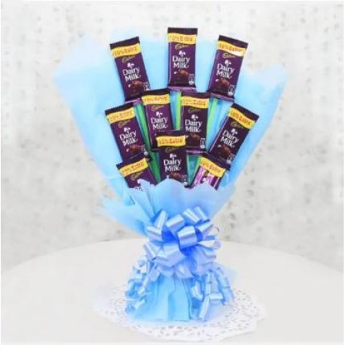 Adorable Diary Milk Chocolate Bouquet