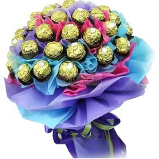 Chocolate Bouquet - Large (24 pc Ferrero Rocher Bouquet)