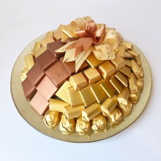 Cocolis Chocolate - Round Glass Plate M - 80Pcs/ 1 Kg
