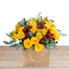 Golden Smiles Bouquet (Medium)