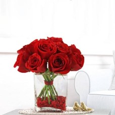 Everlasting Love With Red Roses (Medium)
