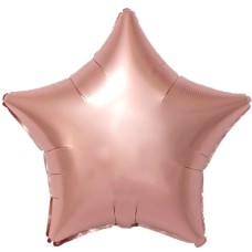 Rose Gold Star Foil Balloon (Medium)